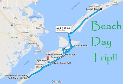 Galveston may not have the best beaches in the world, but they're better than nothing. The city itself is actually quite charming if you know where to go. From the historic buildings of the Strand to a putt-putt course with giant seashells, this quick trip promises to be the best beach day you've ever had in Texas. Galveston Texas Vacation, Beach Roadtrip, Beach Photography Friends, Where Is Bora Bora, Best Beaches In The World, Texas Vacation, Beach Road Trip, Best Island Vacation, Texas Beaches