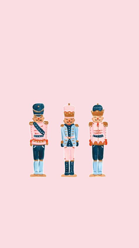 Nutcrackers Wallpaper, Pink Nutcracker Christmas Wallpaper, Christmas Wallpaper Nutcracker Ballet, Nutcracker Iphone Wallpaper, Nutcracker Phone Wallpaper, Pink Nutcracker Wallpaper, Christmas Wallpaper Nutcracker, Nutcracker Wallpaper Iphone, Christmas Nutcracker Wallpaper