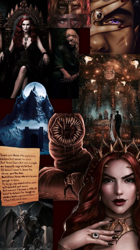 ACOTAR Amarantha Acotar, World Of Books, Crescent City, Throne Of Glass, Cool Artwork, Fan Art, Books