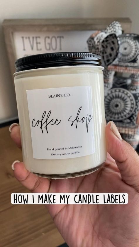 Soy Candles Diy, Candle Humor, Homemade Candle Labels, Candle Scents Recipes, Lilin Aroma, Candles Homemade, Diy Candle Labels, Homemade Candle, Diy Candles Homemade