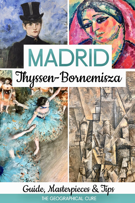 Pinterest pin for the Thyssen-Bornemisza showing the museum's Modernist works Museum Guide, Catholic Homeschool, Art Terms, Travel Culture, History Of Art, Southern Europe, Art Museums, City Breaks, Identity Art