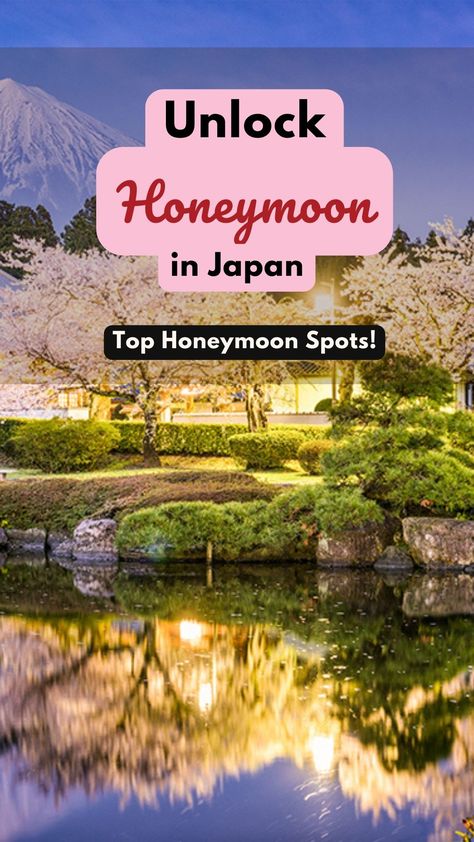 Japan Honeymoon Itinerary, Japan Honeymoon Destinations, Honeymoon In Japan, Japan Honeymoon, Bora Bora Honeymoon, Honeymoon Tips, Japan Wedding, Japanese Countryside, Bali Honeymoon