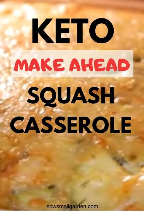 Keto Squash Casserole, Keto Squash, Squash Casseroles, Keto Veggies, Yellow Squash Recipes, Keto Casseroles, Desayuno Keto, Squash Casserole Recipes, Keto Side