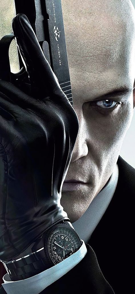 Hitman Game, Black Prom Suits, V For Vendetta 2005, Punisher Artwork, Hitman Agent 47, Good Phone Backgrounds, Iphone 6s Wallpaper, Agent 47, Bald Man