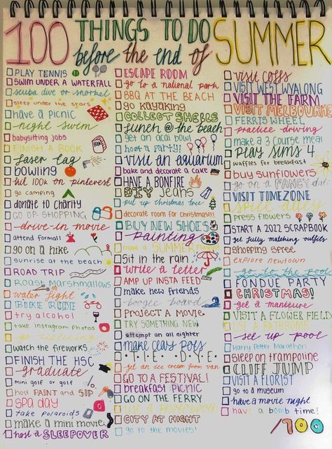 Summer bucketlist | ideas | preppy | sun | vsco | friends Summer List Ideas, Bucket List Activity, Summer Bucket List Activity, Summer Bucket List For Teens, Things To Do In Summer, Ultimate Summer Bucket List, Teen Sleepover, Summer Checklist, Bucket List For Teens