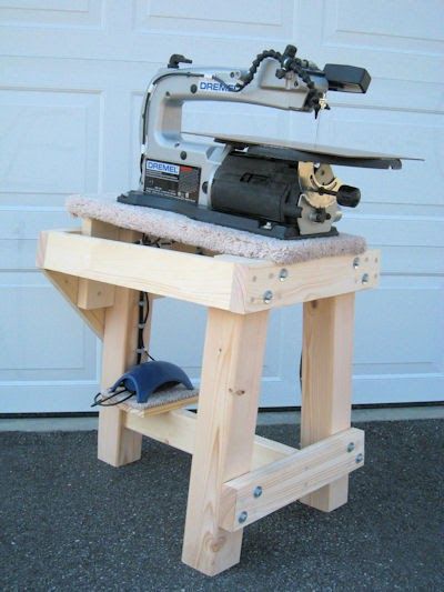 Scrollsaw Workshop: Free Scroll Saw Stand Plans From Kenneth Van Winkle. Scroll Saw Table, Scroll Saw Stand, Woodworking Plans Patterns, Scroll Saws, Saw Table, Scroll Saw Ideas, Saw Stand, Woodworking Shop Plans, Scroll Saw Patterns Free