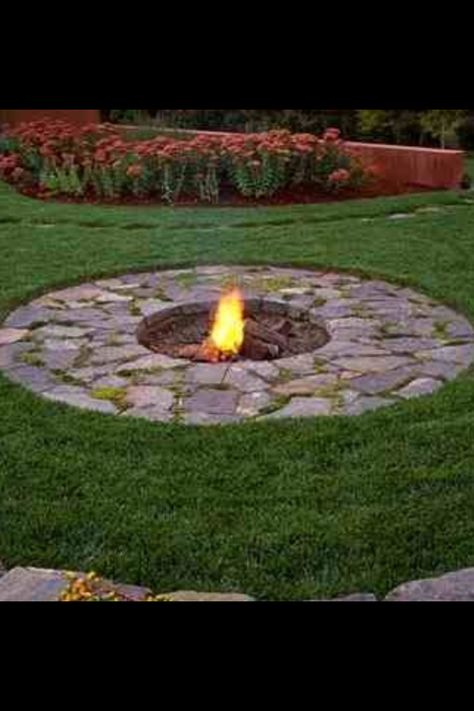 firepit Sand Boxes, In Ground Fire Pit, Sunken Fire Pits, Fire Pit Ring, Fire Pit Furniture, Stone Fire Pit, Wood Burning Fire Pit, Fire Pit Area, Fire Pit Designs