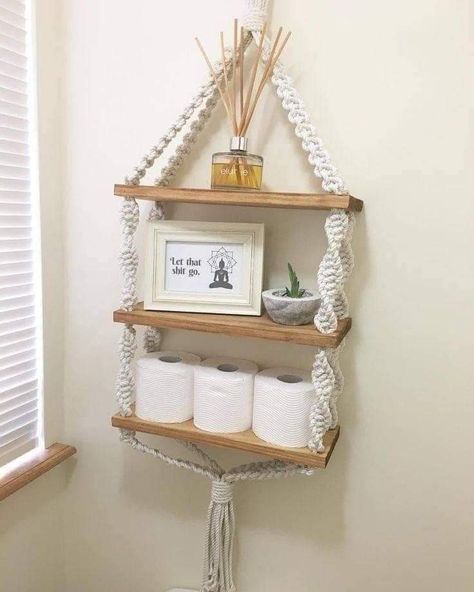 Macrame Shelves, Pola Macrame, Macrame Shelf, Macrame Wall Hanging Diy, Macrame Wall Hanging Patterns, Diy Jewelry Inspiration, Macrame Hanging, Macrame Plant Hangers, Hanging Macrame