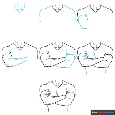 How to Draw Anime Arms How To Draw Someone Bending Over, How To Get Better At Drawing Anime, Anime Body Step By Step, Arms Drawing, Anime Arms, Drawing Anime Hands, Learn To Draw Anime, Beard Drawing, Beginner Drawing Lessons