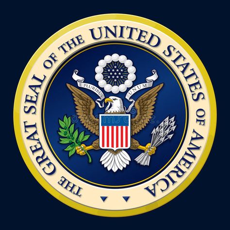 The Great Seal of the US. Highly detailed, vector illustration of the official G , #Affiliate, #illustration, #vector, #United, #official, #Seal #ad Presidential Seal, Patriotic Symbols, Patriotic Pictures, Tiger Poster, Money Notes, I Love America, American Freedom, The United States Of America, Us Soldiers