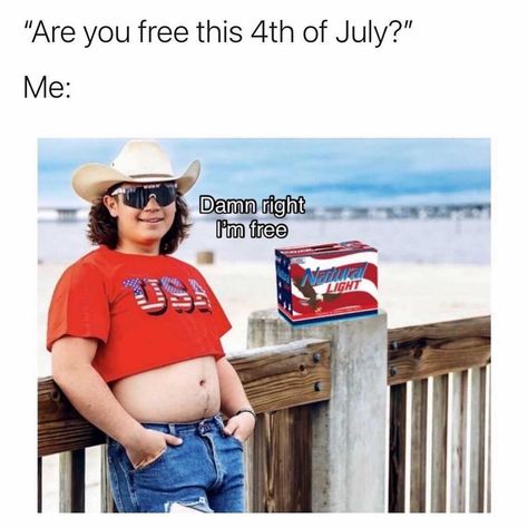 Shitheadsteve on Instagram: “I'm going to steal the decleration of independence. USA and @naturallightbeer, name a more iconic duo. I'll wait. #paidintheUSA” 4th Of July Meme, Iconic Duo, I'll Wait, Happy Independence, Happy Independence Day, Holiday Fun, Independence Day, Panama Hat, Cowboy Hats