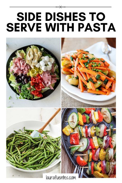 Sides To Serve With Pasta Dishes, Flavored Noodles Side Dish, What To Serve With Pasta Dishes, What To Put On Pasta Besides Sauce, Sides To Go With Pasta, Salad To Pair With Pasta, What To Serve With Pasta, Side Dishes For Pasta, Pasta With Corn Mint And Red Onions