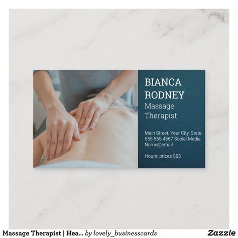 Magnetic Business Cards, Massage Business, Swedish Massage, Standard Business Card Size, Wellness Business, Spa Massage, Homemade Body Scrub, Massage Therapist, Business Card Size