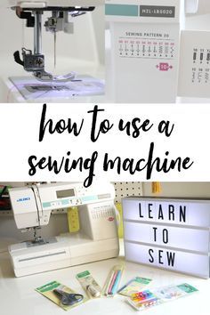 How To Use A Sewing Machine For Beginners, How To Sewing Machine, How To Operate A Sewing Machine, Sewing 101 Tutorials, Learn How To Use A Sewing Machine, How To Use Sewing Machine, How To Thread A Sewing Machine, Things To Make With A Sewing Machine, How To Use A Sewing Machine