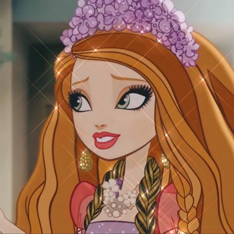 Ever After High Holly O'hair, Holly O'hair, Holly O Hair, Twt Pfp, Ashlynn Ella, Hair Icon, Modern Fantasy, High Art, Ever After High