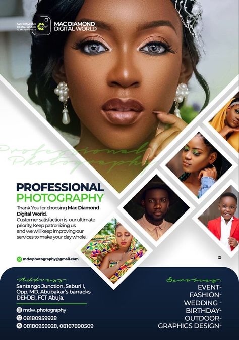 Photography Poster Design Layout, Flier Designs Layout Ideas, Photography Flyer Design Ideas, Photography Poster Design Ideas, Photography Banner Design Graphics, Photo Studio Flyer Design, Photo Studio Poster Design, Flyer And Poster Design Template, Social Media Poster Design Graphics