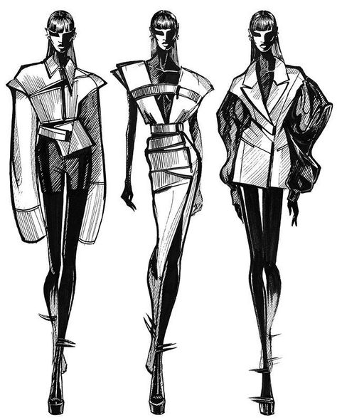 Fashion Sketchbook Inspiration, Fashion Model Sketch, Fashion Figure Drawing, Fashion Illustrations Techniques, Fashion Drawing Sketches, Fashion Drawing Tutorial, Fashion Illustration Sketches Dresses, Fashion Design Sketchbook, Fashion Design Collection