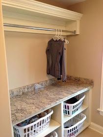 29 Top Basement Remodel Laundry Room Ideas | ARA HOME Laundry Room Organization Storage, Rooms Decoration, Laundry Room Storage Shelves, Small Laundry Room Organization, Room Storage Diy, Modern Basement, Basement Laundry, Farmhouse Laundry Room, Closet Organization Diy