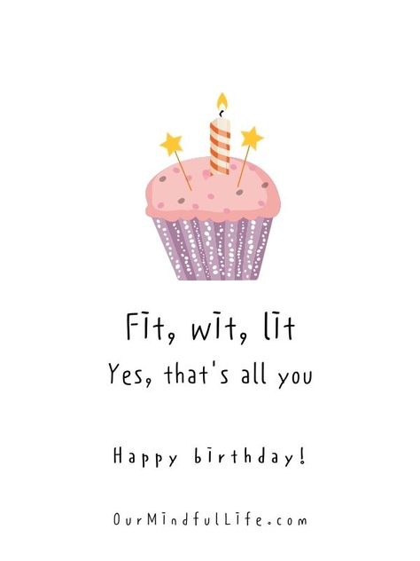 29 Creative And Heart-warming Birthday Quotes For Her - Our Mindful Life Happy Birthday Cake Quotes, Funny Quotes For Birthday, Happy Birthday Fitness, Cute Happy Birthday Quotes, Birthday Funny Quotes, Birthday Cake Messages, Cute Birthday Messages, Birthday Stories, Funny Birthday Quotes