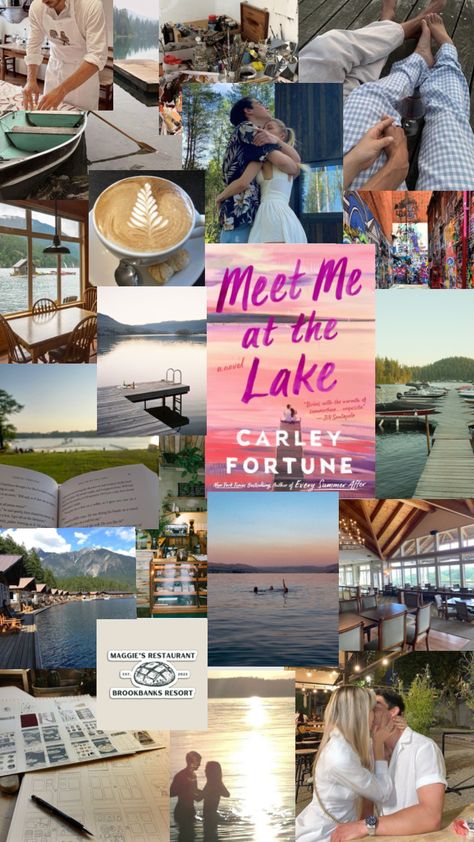 meet me at the lake by carley fortune aesthetic Meet Me At The Lake Carley Fortune, Meet Me At The Lake Aesthetic, Fortune Aesthetic, Meet Me At The Lake, Carley Fortune, Fall Reads, Lake Aesthetic, Aesthetic Books, Fall Reading