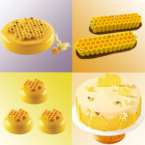 SHENHONG Bee and Honeycomb Fondant Cake Molds Silicone Lace Mat Mousse Cake Moulds Dessert Decorating Tools Kitchen Bakeware| | - AliExpress Honeycomb Dessert, Cake Moulds, Molds Silicone, Cake Molds, Tools Kitchen, Dessert Decoration, Mousse Cake, Fondant Cake, Decorating Tools