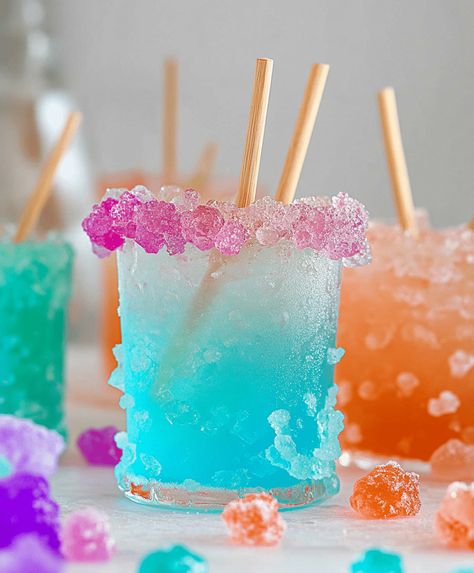 Rock Candy Cocktail Recipe Rock Candy Cocktail, Lemon Butter Scallops, Butter Scallops, Parmesan Risotto, Candy Cocktails, Risotto Recipe, Sea Scallops, Creamy Parmesan, Risotto Recipes