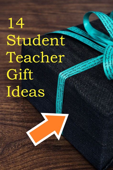 Looking for student teacher gift ideas? I have 14 of them that are perfect! Gift Basket For Student Teacher, Graduate Teacher Gifts, Intern Gift Ideas Student Teacher, Teacher Intern Gift Ideas, Gifts For A Student Teacher, Gift Ideas For Student Teacher, Student Teacher Thank You Gifts, Graduation Gift Ideas For High School Students From Teacher, Gifts For Student Teachers From Teacher