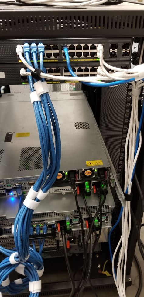 Install picture of the redundant #Cisco core switches for an #archtecture firm. These beauties will improve performance, reliability and security of the network for years to come.   Do you run an architecture firm? We can help with your next IT project big and small! Schedule a FREE IT consultation today - 415 745  9501 #ArchITMSP #networking #ITSecurity #ITServices It Technician Aesthetic, Comptia Network+, Tech Genius Aesthetic, Comptia Security+, Networking Aesthetic, Network Aesthetic, Cisco Networking Technology, It Technician, Network Administrator