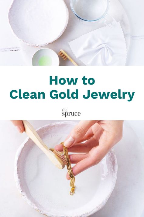 How To Clean Tarnished Gold Jewelry, How To Clean Gold Jewelry, Clean Gold Jewelry At Home, Jewelry Cleaner Diy, How To Clean Gold, Clean Gold Jewelry, Diy Home Cleaning, Mixed Metal Jewelry, Body Oils