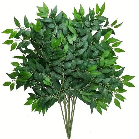 Temu | Explore the Latest Clothing, Beauty, Home, Jewelry & More Italian Ruscus Greenery, Ruscus Greenery, Hanging Greenery, Green Centerpieces, Italian Ruscus, Bouquet Home Decor, Easter Party Decor, Faux Floral Arrangement, Florist Supplies