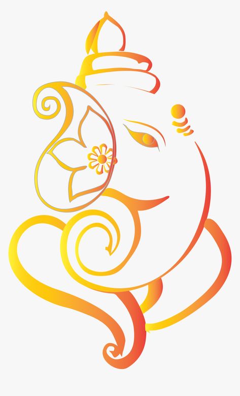 Ganesh Ji Clipart, Ganesh Png Hd, Ganesh Vector, Ganesh Logo, Ganesh Design, Bull Artwork, Images Pop Art, Ganesha Drawing, Arte Yoga