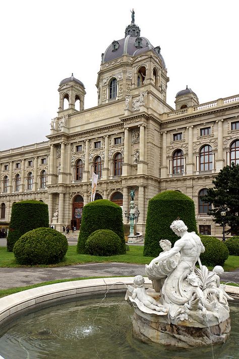 Kunsthistorisches Museum, Vienna, Austria Honeymoon Vacations, Africa Do Sul, Exotic Beaches, Fountain Of Youth, Family Art, Vienna Austria, Travel Memories, Photo Location, Beautiful Architecture