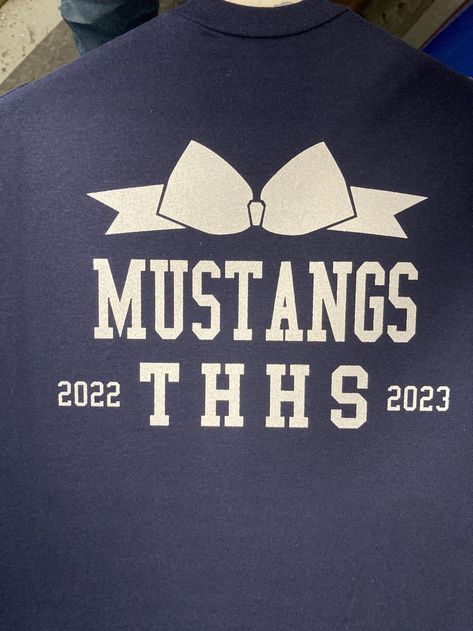 Pep Squad, Work Shirts, Middle School, Custom Shirts, Mustang, High School