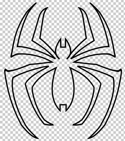 Spiderman App Icon, Venom Suit, Spider Coloring Pages, Spiderman App, Venom Drawing, Umbrella Coloring Page, Venom Logo, Black And White Circle, Spider Coloring Page