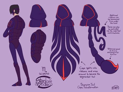 Scorpion Tail Drawing Reference, Scorpion Oc Art, Scorpio Character Design, Scorpion Miraculous, Scorpion Tail Drawing, Scorpion Character Design, Fantasy Scorpion, Scorpion Armor, Scorpion Oc