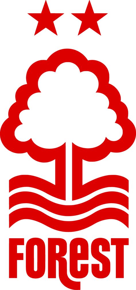 Nottingham Forest F.C., Nottingham Forest Football Club Premier League Logo, Nottingham Forest Football Club, English Football Teams, Nottingham Forest Fc, Forest Logo, Hull City, Cricket Club, Football Team Logos, Club Badge