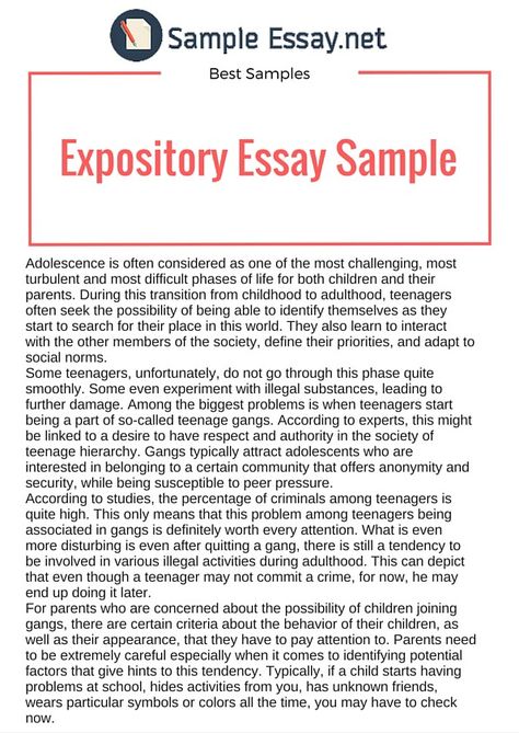 Expository essay provides information to readers with no any opinions of the writer. It may discuss, analyze, compare or tell a story and… Expository Essay Topics, Expository Essay Examples, Argument Essay, Essay Samples, Informative Essay, Writing Template, Expository Essay, School Prep, Essay Template