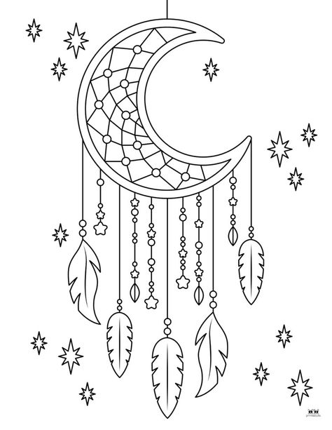 Print these moon coloring pages and templates, including moon phases, to help entertain and educate your little ones. Print from home. 100% FREE! Moon Coloring Pages Free Printable, Moon Doodle Art, Sun And Moon Coloring Pages, Moon Outline, Sticker Images, Cup Painting, Printable Colouring Pages, Stencil Patterns Templates, Karma Tattoo