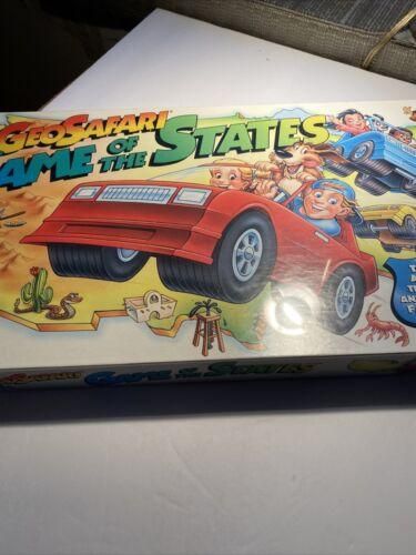 Geosafari GAME OF THE STATES GAME MILTON BRADLEY Still Sealed 1995 Milton Bradley, Old Toys, Priority Mail, Be Still, The Store, Toys