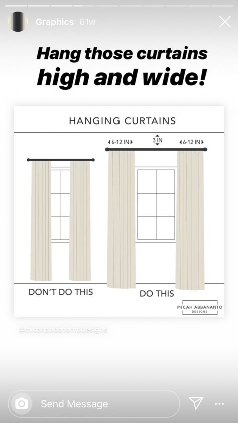 Curtain For Three Windows, Curtains On Each Side Of Fireplace, Living Room Facing Window, Where Should You Hang Curtain Rods, Two Curtains One Rod, Curtain Layout Ideas, Curtain Height Above Window, Proper Curtain Placement, Window Treatments Living Room 2023