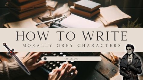 How to Write Morally Gray Characters Drawing Characters, Philosophical Thoughts, Character Prompts, Fantasy Writer, Writing Fantasy, Character Personality, Writing Prompts For Writers, Fantasy Authors, Fantasy Book