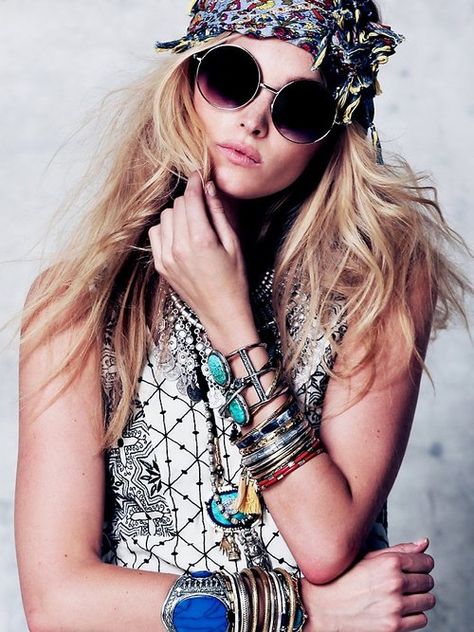 Hippie Elegante, Bohemian Schick, Look Hippie Chic, Estilo Hipster, Boho Chique, Boho Mode, Estilo Hippy, Mode Hippie, Stil Boho