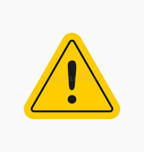 Caution icon / sign in flat style isolated. Warning symbol vector illustration Drifter Aesthetic, Warning Symbol, Key Icon, Easy Doodles, Doodles Drawings, Easy Doodles Drawings, App Ui Design, Vector Hand, Flat Style