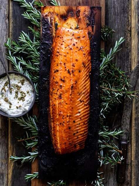 hot smoked cured salmon Cured Salmon Recipe, Smoked Salmon Platter, Salmon Platter, Donna Hay Recipes, Salmon Skewers, Miso Glazed Salmon, Maple Glazed Salmon, Ocean Food, Coconut Rice Recipe