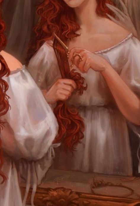 Redhead Art, Rennaissance Art, Ethereal Art, Pretty Art, Classic Art, Aesthetic Art, Female Art, Character Inspiration, Red Hair