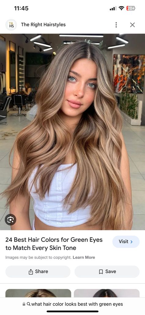 Hair Color For Dark Eyebrows And Light Skin, Balayage On Fair Skin, Fall Hair Colors For Green Eyes, Hair Color For Blue Green Eyes, Hazel Eye Hair Color, Fair Skin Green Eyes Hair Color, Blonde Hair For Green Eyes, Green Eye Hair Color Ideas, Hair Color Ideas For Pale Skin Blue Eyes