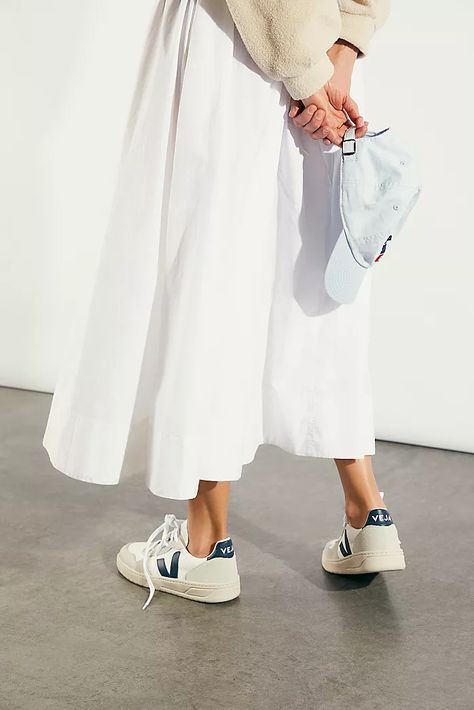 Veja | Free People Veja V10 Outfit Women, Veja Shoes Outfit Women, Veja Sneakers Outfit Women, Veja Sneakers Outfit, Paris Moodboard, Veja V10, Flatlay Fashion, Mesh Outfit, Veja V 10