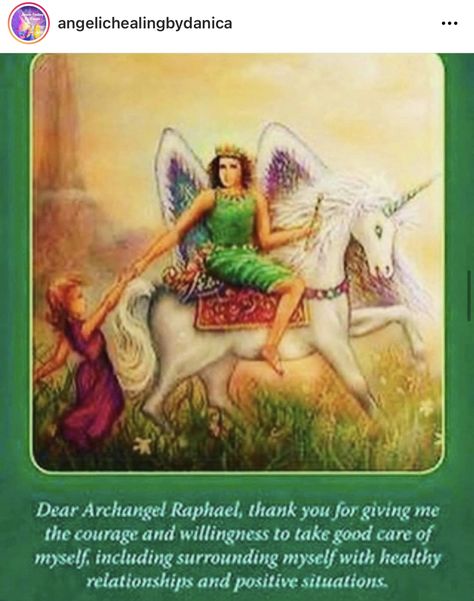 Archangel Raphael Healing, Angel Protector, Angel Therapy, Angel Tarot Cards, Healing Angels, Angel Signs, Angel Tarot, Angel Oracle Cards, I Believe In Angels