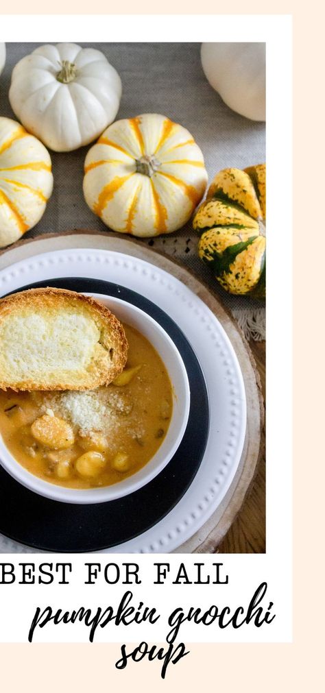 Pumpkin Gnocchi Soup Recipes, Pumpkin Gnocchi Soup, Gnocchi Recipes Soup, Pumpkin Gnocchi, Recipe Pumpkin, Gnocchi Soup, Fall Things, Duck Recipes, Pumpkin Party