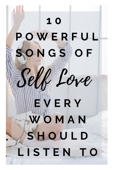 Self Love Playlist | Uplift your Spirit | Empowering | Girl Power | Songs | Self Love Lyrics | Check out this playlist for amazing inspirational and empowering songs to help you on your journey to achieve self-love. Songs About Finding Yourself, Self Love Lyrics, Self Love Playlist, Powerful Songs, Inspirational Song Lyrics, Girl Power Songs, Empowering Songs, Love Playlist, Uplifting Songs